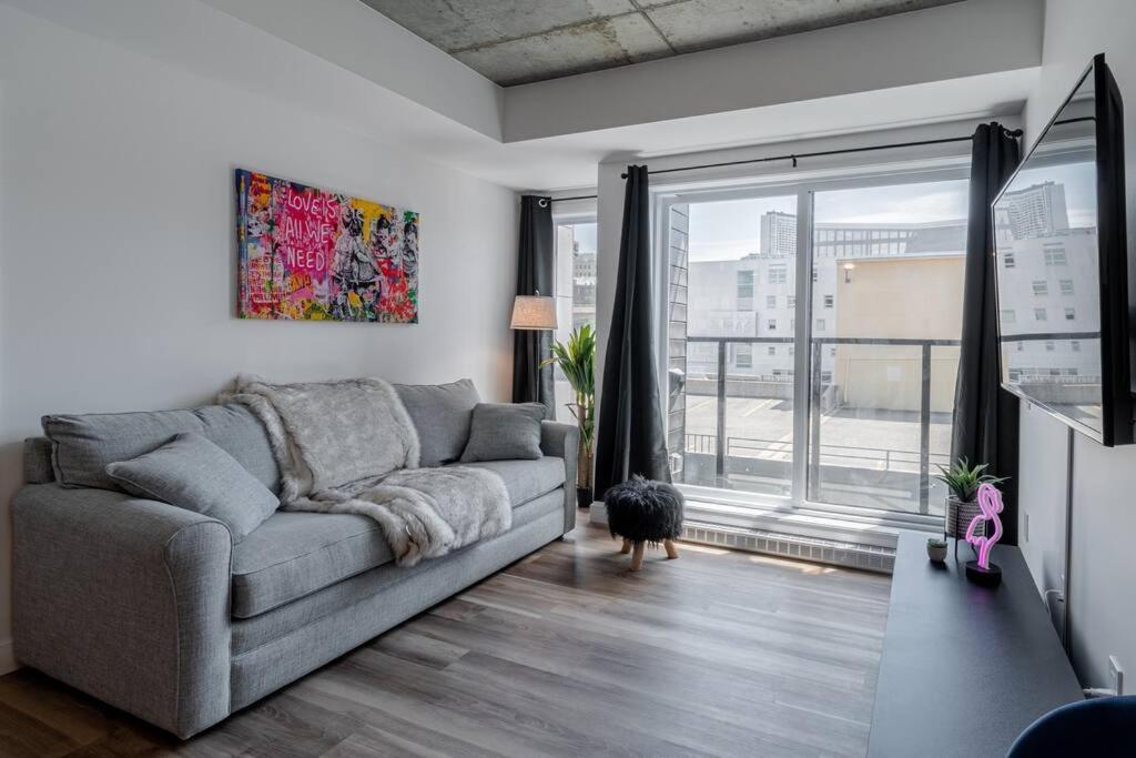 Condo 2 Ch - 500M Vieux-Quebec & Gym المظهر الخارجي الصورة