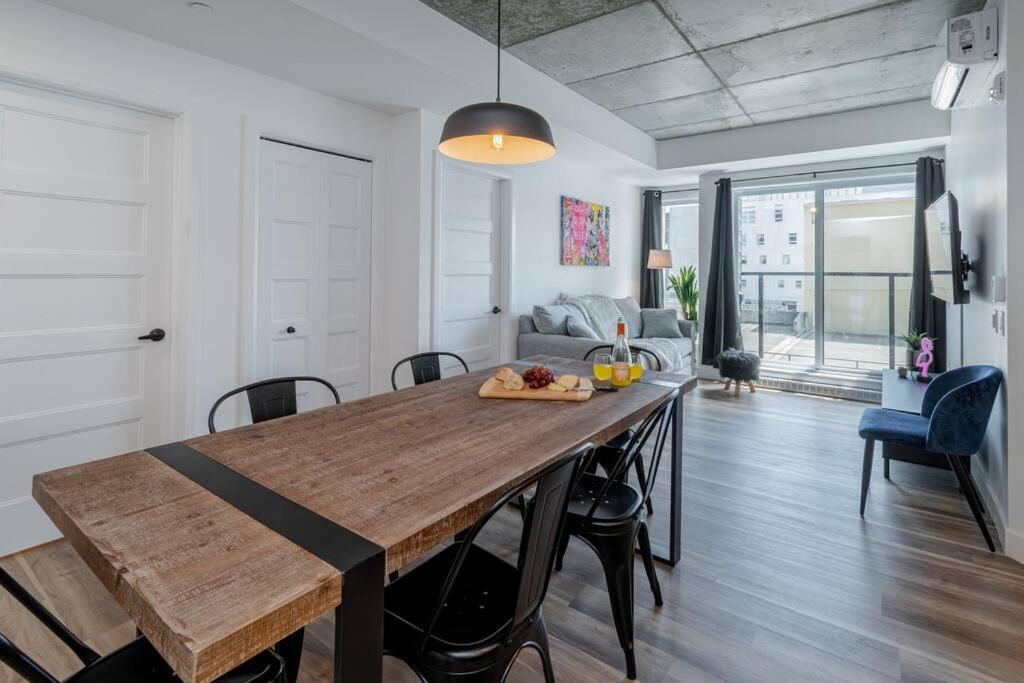 Condo 2 Ch - 500M Vieux-Quebec & Gym المظهر الخارجي الصورة