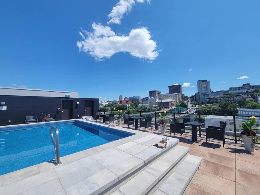 Condo 2 Ch - 500M Vieux-Quebec & Gym المظهر الخارجي الصورة